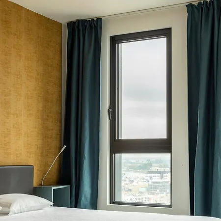 Uniek Appartement - Mooiste En Hoogste Uitzicht Op Antwerpen! - Incl Gratis Parking Exterior foto