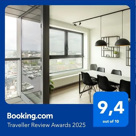 Uniek Appartement - Mooiste En Hoogste Uitzicht Op Antwerpen! - Incl Gratis Parking Exterior foto