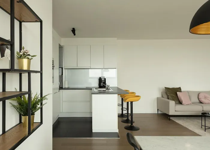 Uniek Appartement - Mooiste En Hoogste Uitzicht Op Antwerpen! - Incl Gratis Parking