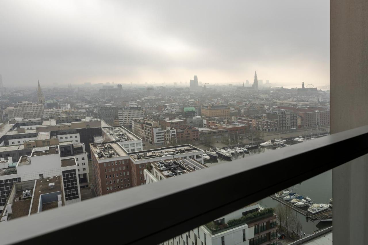 Apartamento Uniek - Mooiste En Hoogste Uitzicht Op Antwerpen! - Incl Gratis Parking